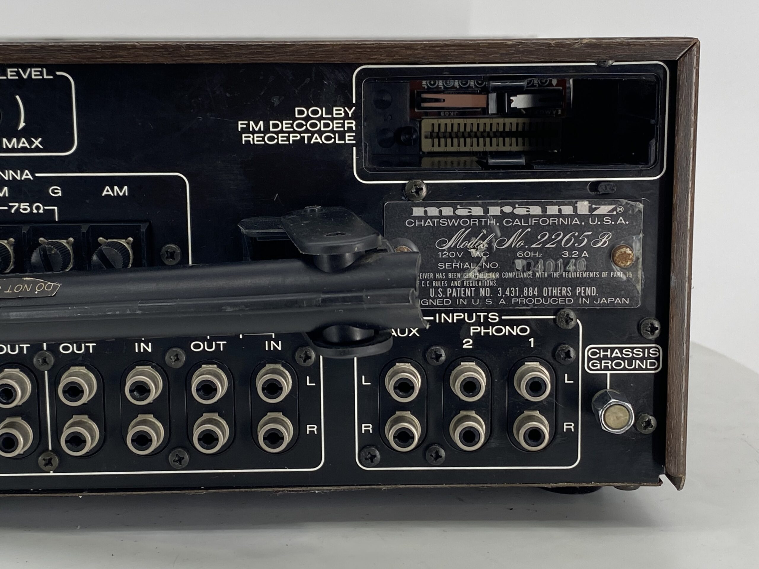 Marantz Model 2265B Vintage Receiver - Analog Audios